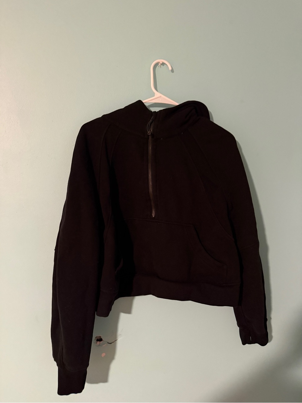 Lululemon Cropped Hooded Scuba